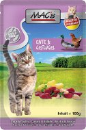 MAC's Cat Kačacie a Hydinové s jablkom 100 g - Kapsička pre mačky