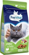 PreVital granule s morčacím pre sterilizované mačky 1,4 kg - Granule pre mačky