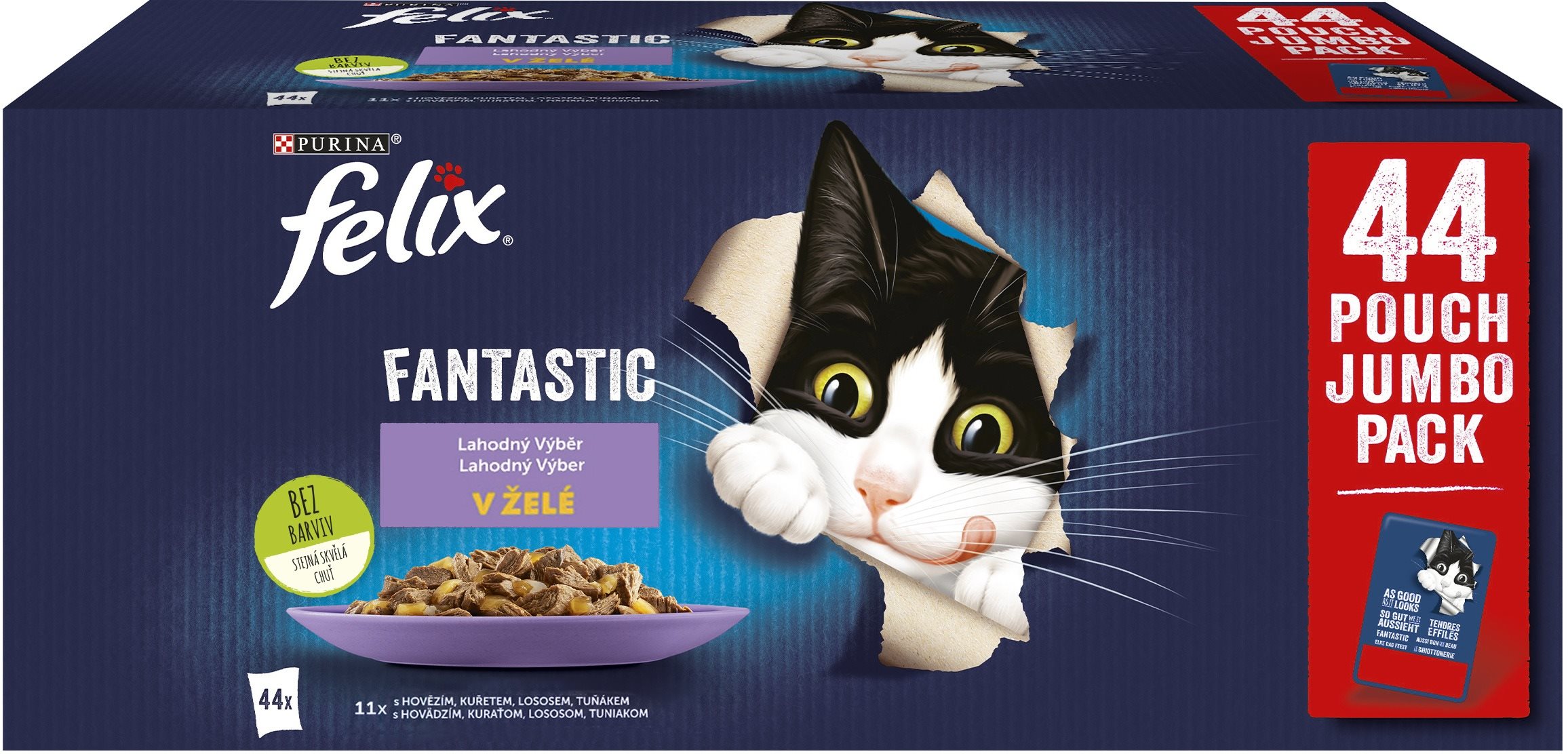 Felix cat best sale food 44 pouches