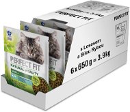 Perfect Fit granuly pre mačky Vital & Nature Adult s lososom 6× 650 g - Granule pre mačky