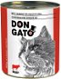 Don Gato Konzerva pre mačky s hovädzím 850 g - Konzerva pre mačky