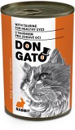 Don Gato Konzerva pro kočky s králičím 415 g - Konzerva pro kočky