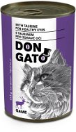 Don Gato Konzerva pro kočky se zvěřinou 415 g - Konzerva pro kočky