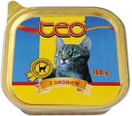TEO paštéta mačka hydinová 100 g - Paštéta pre mačky