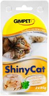 GimCat Shiny Cat tuniak krevety maltóza 2× 70 g - Vanička pre mačky