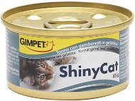 GimCat Shiny Cat Tuna 2 × 70g - Cat Food in Tray