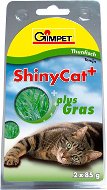 GimCat Shiny Cat tuniak tráva 2× 70 g - Vanička pre mačky