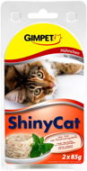 GimCat Shiny Cat Chicken 2 × 70g - Cat Food in Tray