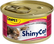 GimCat Shiny Cat kura kreveta 70 g - Konzerva pre mačky