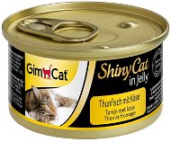 GimCat Shiny Cat tuniak syr 70 g - Konzerva pre mačky