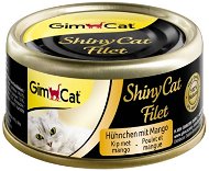 GimCat Shiny Cat Chicken Fillet with Mango 70g - Canned Food for Cats