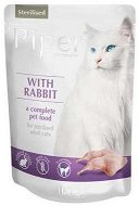 Piper Cat Sterilised Zajac 100 g - Kapsička pre mačky