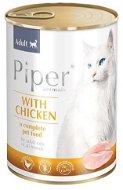Piper Cat Adult Kurací 400 g - Konzerva pre mačky