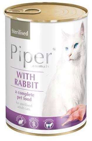 Piper Cat Sterilized Rabbit 400g Canned Food for Cats alza.sk