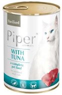 Piper Cat Sterilised Tuniak 400 g - Konzerva pre mačky