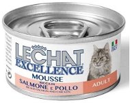 Monge Lechat Excellence Mousse Pena s lososom a kuracím mäsom pre dospelé mačky 85g - Paštéta pre mačky
