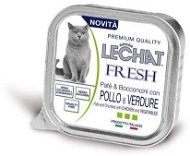 Monge Lechat Fresh Paté a kúsky kura & zelenina 100 g - Paštéta pre mačky