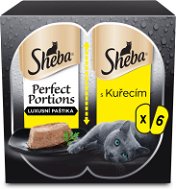 Sheba Perfect Portions s kurčaťom pre dospelé mačky 6× 37,5 g - Kapsička pre mačky