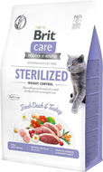 Brit Care Cat Grain-Free Sterilized Weight Control, 0,4 kg - Granule pre mačky