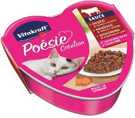 Vitakraft Cat Wet Food Poésie Création Beef and Carrot 85g - Canned Food for Cats