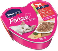Vitakraft Cat wet food Poésie Création veal in cheese sauce 85g - Canned Food for Cats