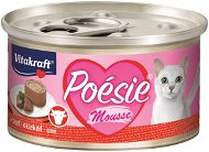Vitakraft Cat Wet Food Poésie Mousse Beef 85g - Canned Food for Cats