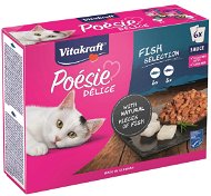 Vitakraft Cat mokré krmivo Poésie Délice Multipack rybie  6× 85 g - Kapsička pre mačky