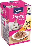 Vitakraft Cat Wet Food Poésie Création Multipack in Sauce 6 × 85g - Canned Food for Cats