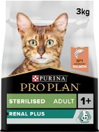 Pro Plan Cat Sterilised renal plus  s lososom 3 kg - Granule pre mačky