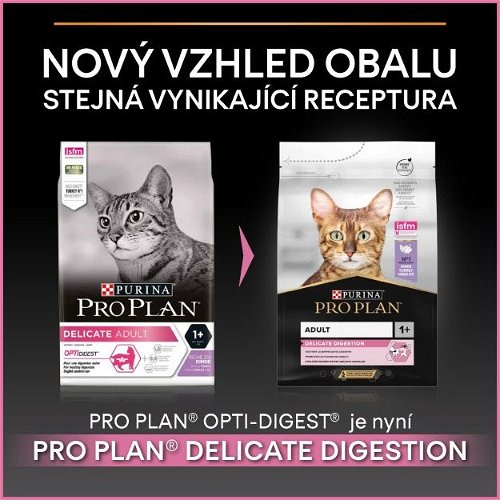 PRO PLAN® Delicate With Optidigest® Turkey Cat Food
