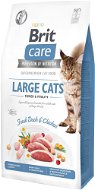 Brit Care Cat Grain-Free Large cats Power & Vitality, 7 kg - Granule pre mačky