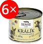 Falco Sense Cat Rabbit and Beef 200g 6 pcs - Canned Food for Cats