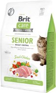 Brit Care Cat Grain-Free Senior Weight Control, 0,4 kg - Granule pre mačky