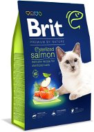 Brit Premium by Nature Cat Sterilized Salmon 8 kg  - Granule pro kočky