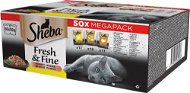 Sheba Fresh & Fine capsule mixed selection in juice for adult cats 50 × 50g - Cat Food Pouch
