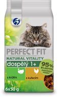 Perfect fit Natural Vitality pockets with turkey and chicken meat for adult cats 6×50g - Cat Food Pouch