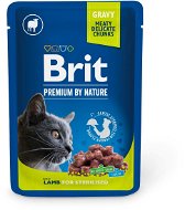 Brit premium cat pouches Lamb for Sterilised 100 g - Kapsička pre mačky