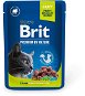Brit premium cat pouches Lamb for Sterilised 100 g - Cat Food Pouch