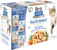 Brit Care Cat Flavour box Fillet in Jelly 12 × 85 g - Kapsička pro kočky