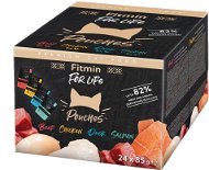 Fitmin For Life Kapsičky pro kočky multipack 24 × 85 g - Cat Food Pouch