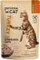 PrimaCat Kapsička pro sterilizované kočky filety s krůtím masem ve šťávě 85 g - Kapsička pro kočky