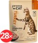 PrimaCat Kapsička pro sterilizované kočky filety s krůtím masem ve šťávě 28 × 85 g - Cat Food Pouch