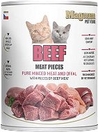 Magnum Meat Pieces beef cat 800 g - Canned Food for Cats