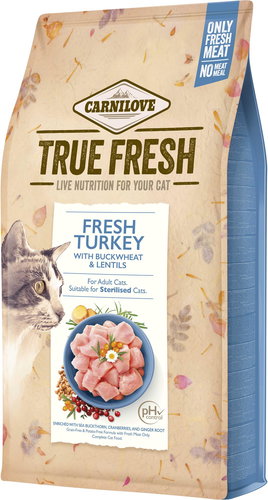 Carnilove True Fresh Granules for cats with fresh turkey 1,8 kg - Cat Kibble - Main image