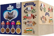 PreVital nation's Kitchen mäsový mix v národných receptúrach 24× 85 g - Kapsička pre mačky