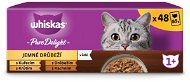 Cat Food Pouch Whiskas Pure Delight kapsičky drůbeží výběr v želé pro dospělé kočky 48 × 85 g - Kapsička pro kočky