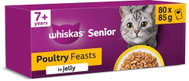 Whiskas poultry selection capsules in jelly for adult cats 80 × 85 g - Cat Food Pouch