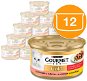 Gourmet Gold kousky ve šťávě s lososem a kuřetem 12 x 85 g - Canned Food for Cats