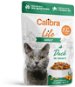 Calibra Cat Life kapsička pro dospělé kočky s kachním v omáčce 85 g - Cat Food Pouch