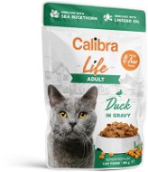 Calibra Cat Life kapsička pro dospělé kočky s kachním v omáčce 85 g - Cat Food Pouch